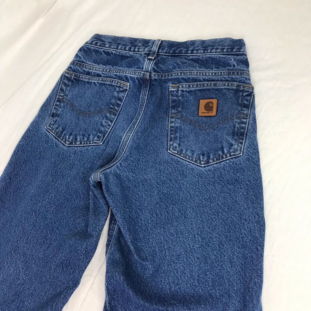 Carhartt Flannel Lined Jeans 27 x 29 - Picture 5 of 7